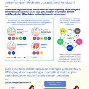 Pengaruh HMO pada Perkembangan Mikrobioma Usus pada Awal Kehidupan