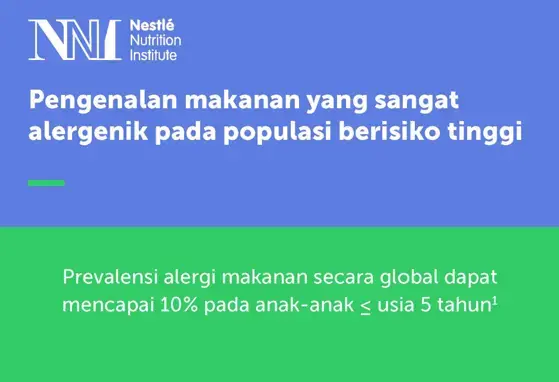 Pengenalan makanan yang sangat alergenik pada populasi berisiko tinggi